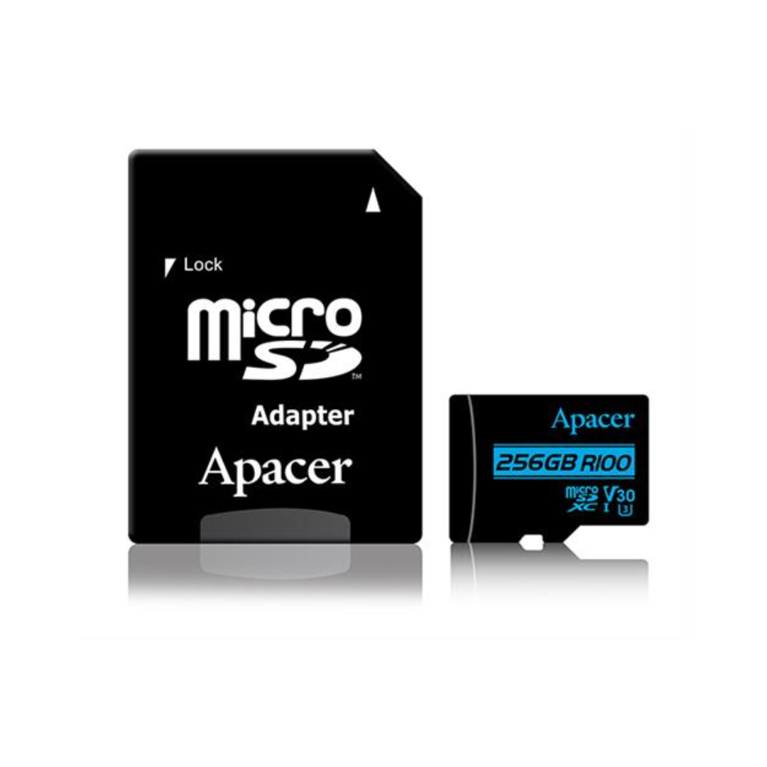 Apacer 256GB Class 10 MicroSD with Adapter