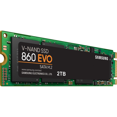 Samsung 860 EVO 2TB M.2 2280 Solid State Drive