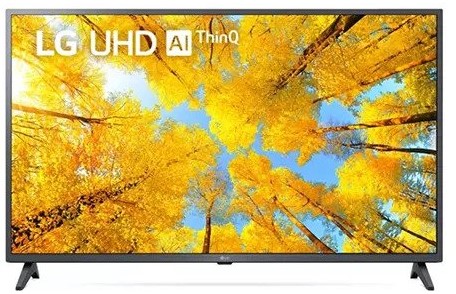 LG 43 inch UQ75001 Series UHD ThinQ webOS Smart