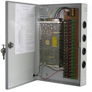 Securnix 12VDC 10Amp 9 Channel CCTV Power Supply