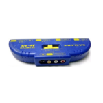 Geeko 4 Way RCA Splitter with 4 Way Audio
