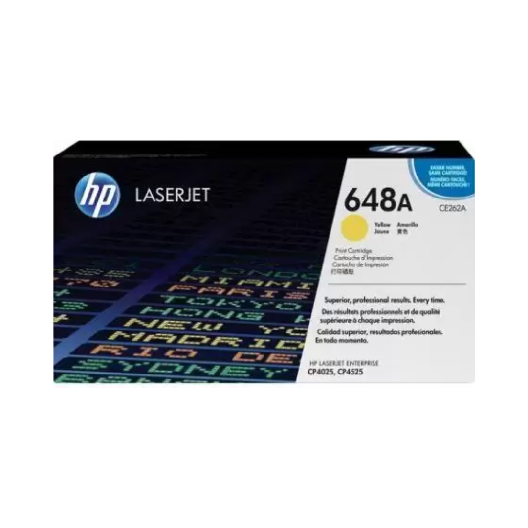 HP Original Replacement for HP 648A CE262A Yellow
